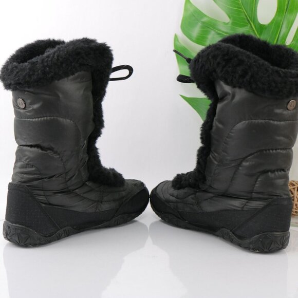 The North Face Womens Icepick Boot Size 6 Waterproof Quilted Puffer Down Goose - Picture 7 of 12